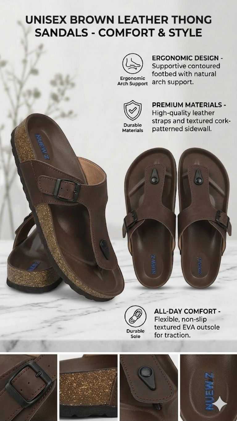 Premium T-straps of the colt cocoa footwear