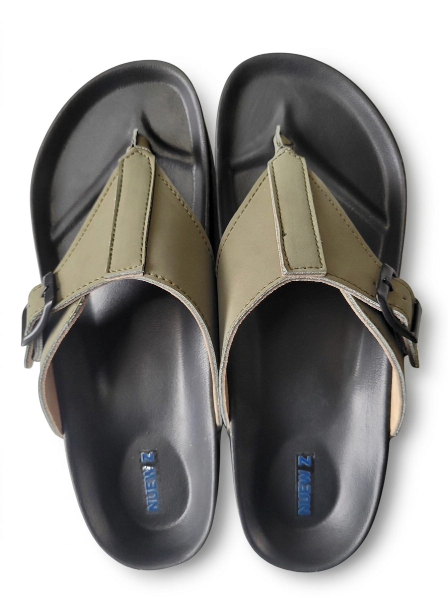 Premium V-straps of the colt cocoa footwear