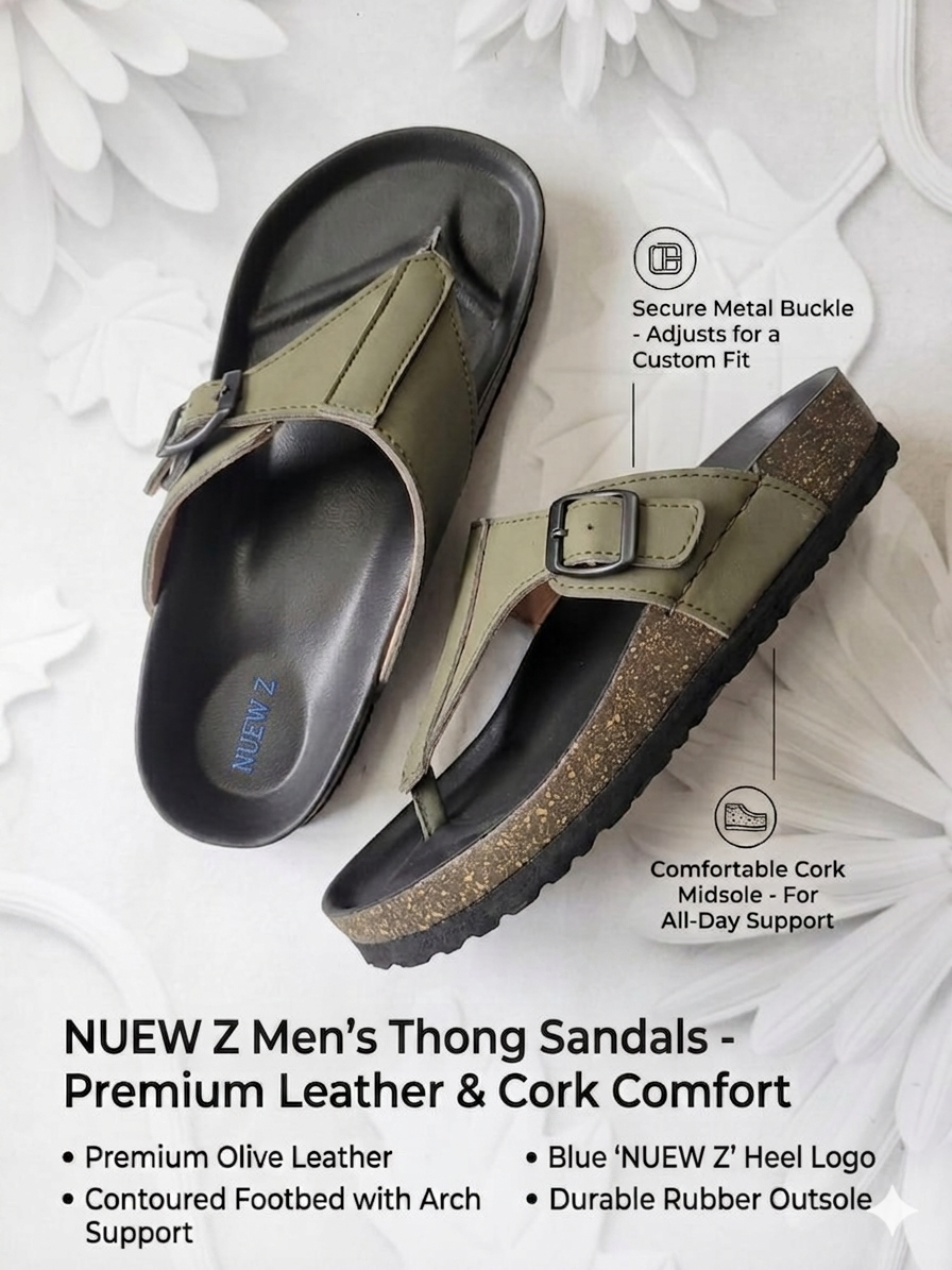 Premium V-straps of the colt cocoa footwear
