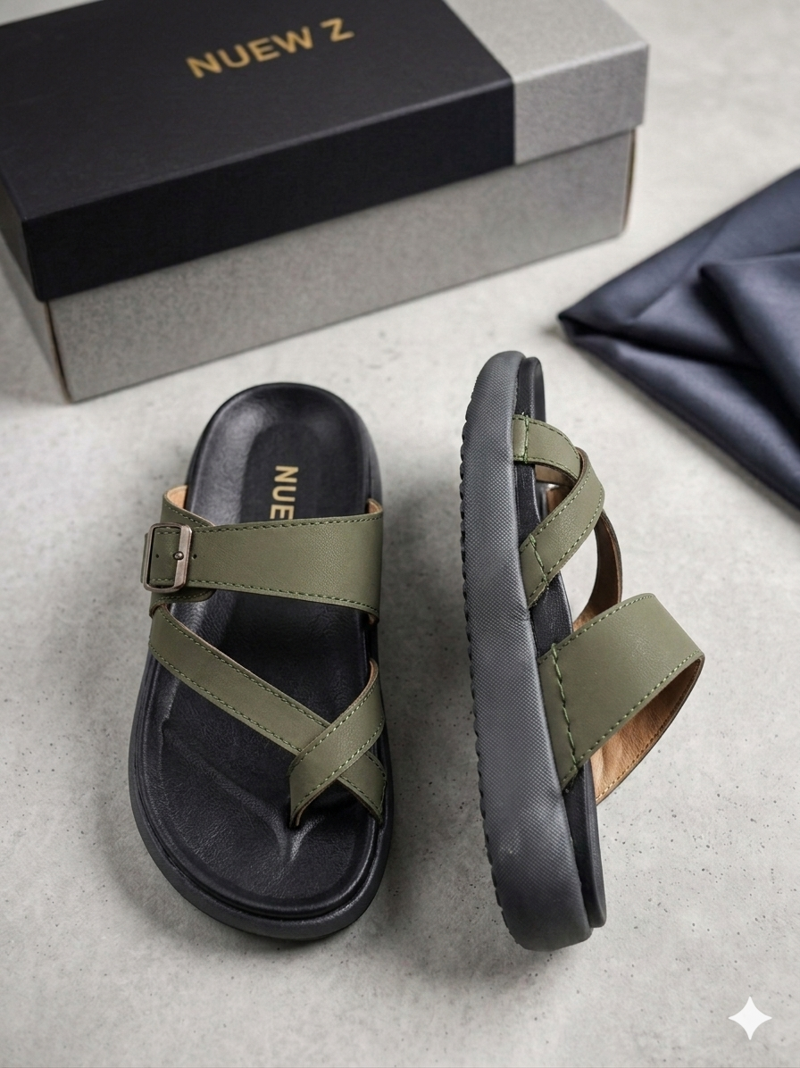 Nuew Z Ring Type EVA-Single Buckle Green