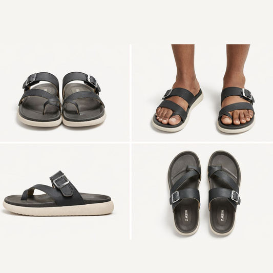 y-straps of the colt cocoa footwear