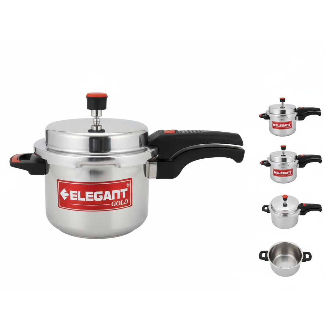 Aluminium Pressure Cooker 3 Litre