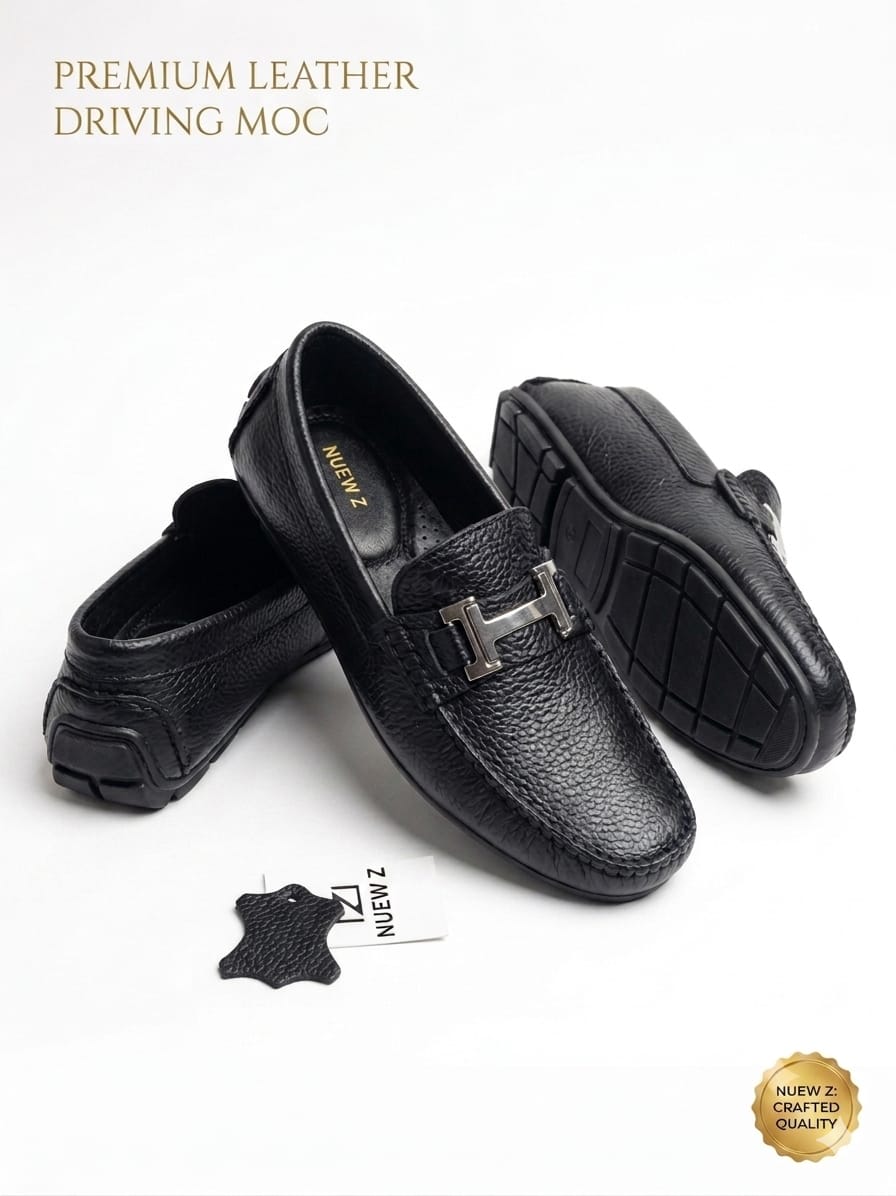 Nuew Z Premium Men's Leather Loafers