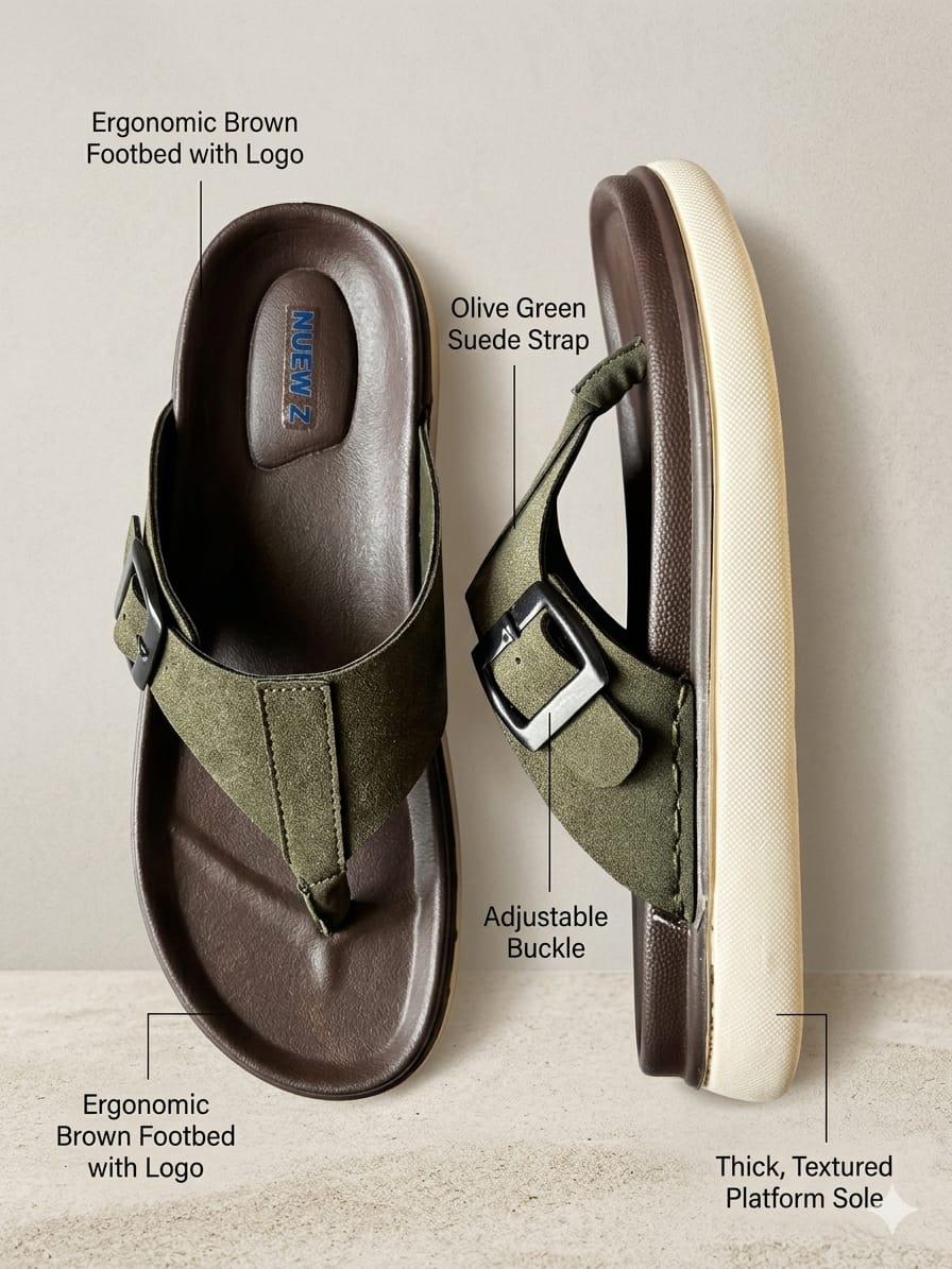 Premium Y-straps High Comfort Olive Green